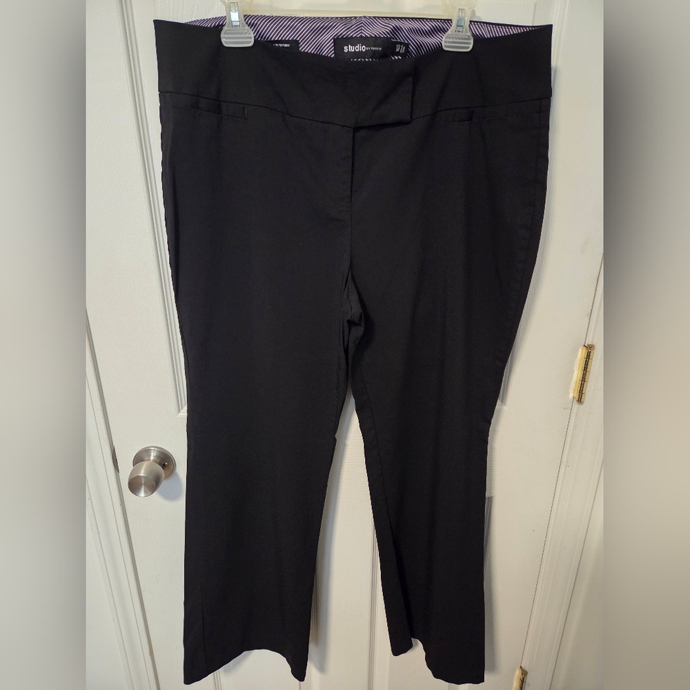 Torrid Black Trousers Classic Formal Wear